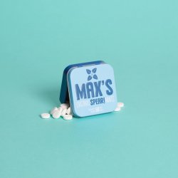 Ekologiska mynttabletter MAX'S Spearmint Can 35g