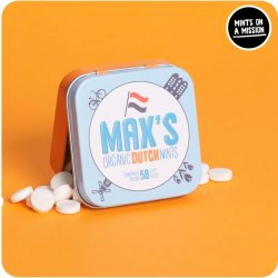 kologiske Mintpastiller MAX`S Dutch Dse 35g