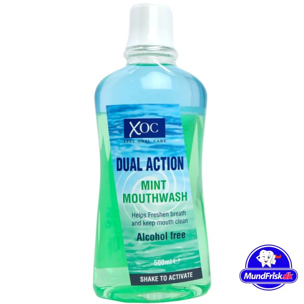 Xylitol-Mundwasser XOC Dual Action Mint 500 ml