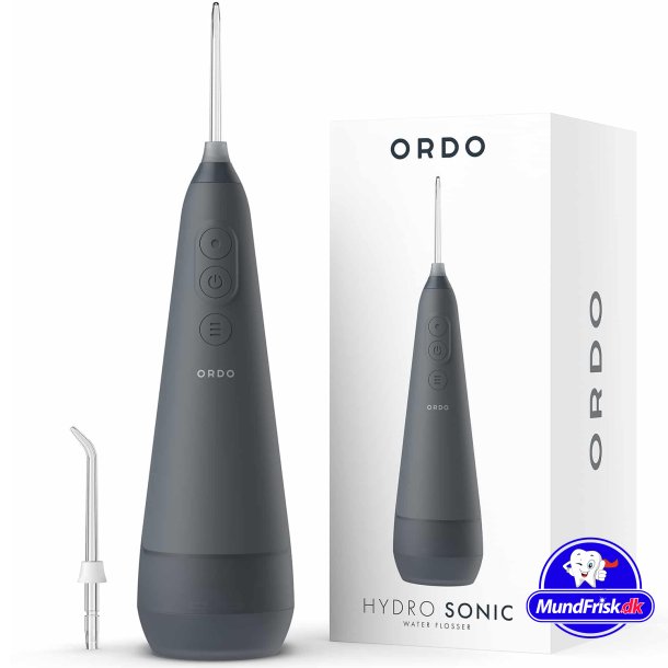 Trdls Mundusch ORDO Hydro Sonic + Water Flosser Charcoal Grey