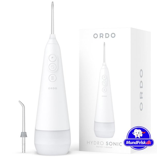Trdls Mundusch ORDO Hydro Sonic + Water Flosser White Silver