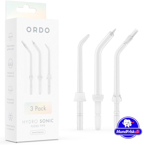 Dsen fr ORDO Hydro Sonic Mundwasser Mix Pack 3 Stk. Floss -Tipps Dental