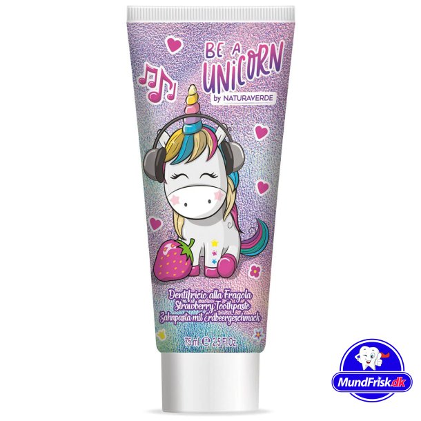 Be a Unicorn Brnetandpasta NATURAVERDE Strawberry 75 ml.