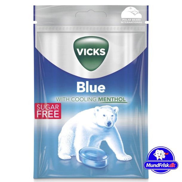 Vicks Halspastillen Blau 72 gr.