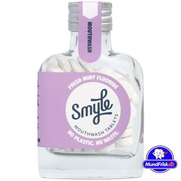 Munnvann SMYLE Fresh Mint Xylitol Fluor 65 pcs.