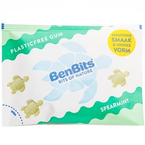 Naturligt plastfritt tuggummi BENBITS Xylitol Spearmint 16g