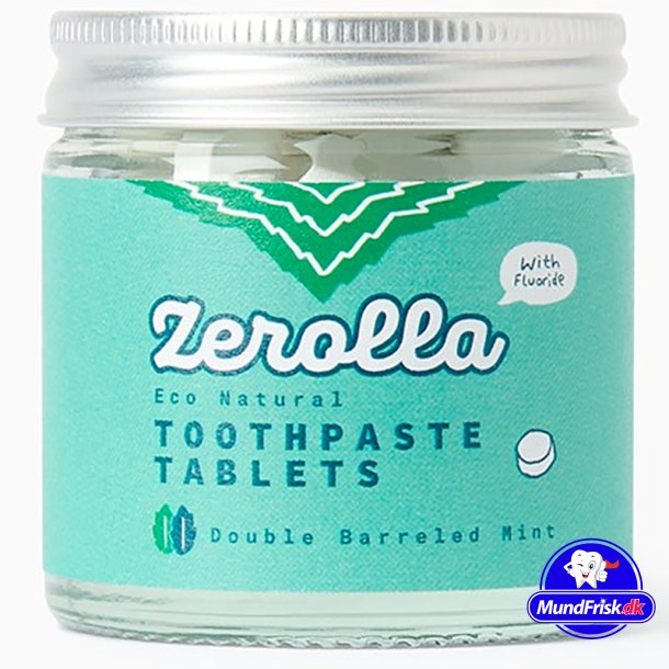 Luonnollinen hammastahna Tabletit ZEROLLA Eco Natural  Double Mint 100 kpl.