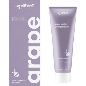 Xylitol Tandpasta MY WHITE SECRET Grape Bubble Gum 60g