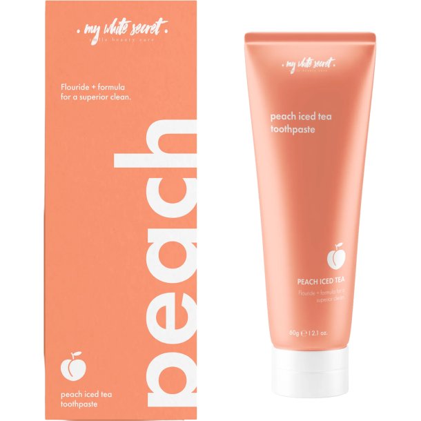 Xylitol Tandpasta MY WHITE SECRET Peach 60g