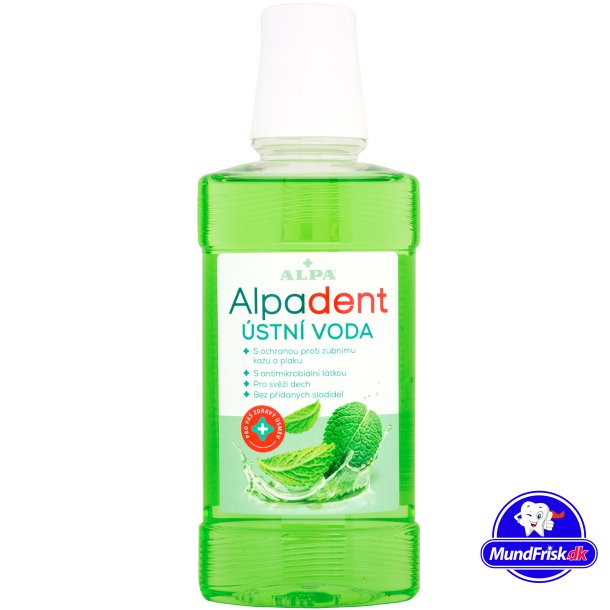 ALPA Dent Mundwasser Mint &amp; Eukalyptus 250 ml.