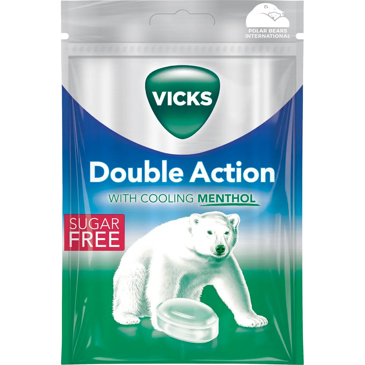 Vicks Halspastiller Double Action 72 gr.