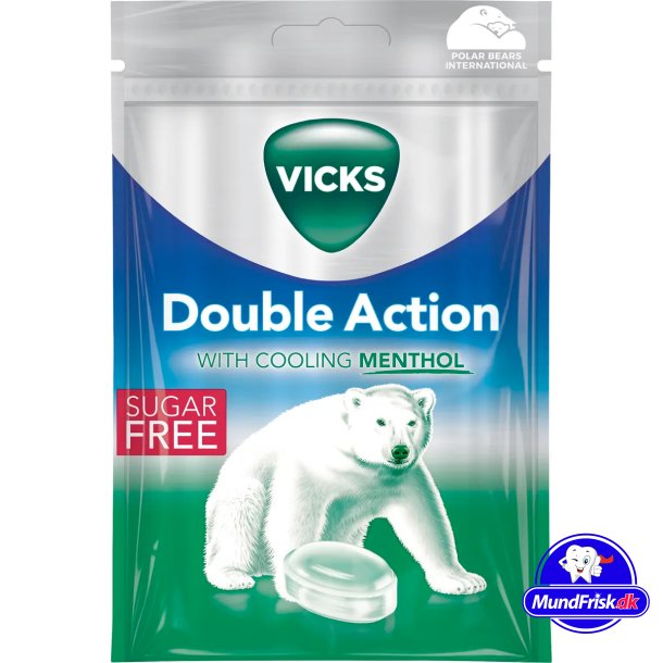 Vicks Halspastiller Double Action 72 gr.