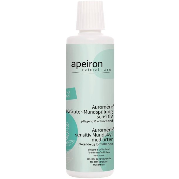 Naturligt munvatten Apeiron Auromre Sensitive