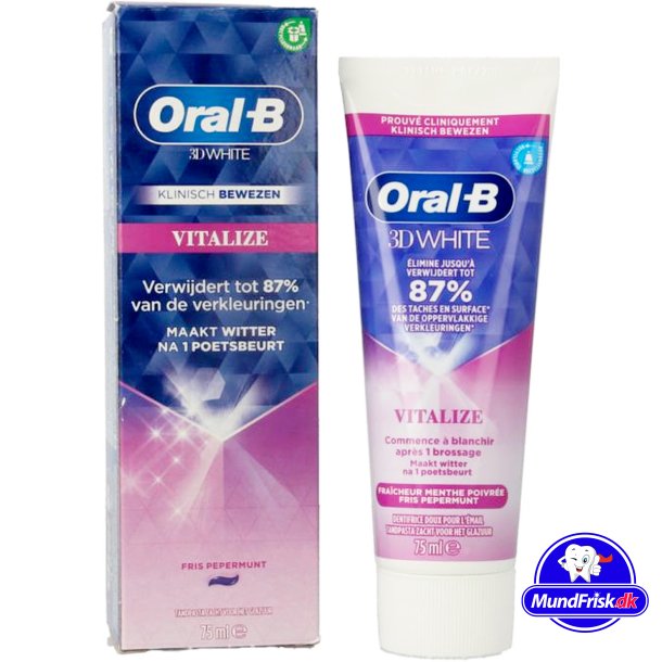 Oral-B 3D White Zahnpasta Vitalizing 75 ml.
