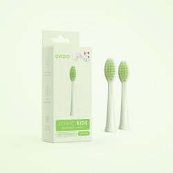 Borsthuvuden till Ordo Sonic Battery Elektriska tandborstar fr barn 2 st. Squishmallows Rutabaga