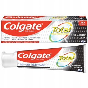 Colgate TOTAL Tannkrem Charcoal & Clean 75 ml