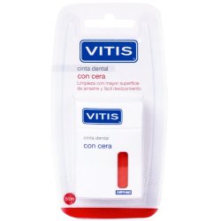 Tape Tanntr�d VITIS Cinta Dental Con Cera 50 mtr.