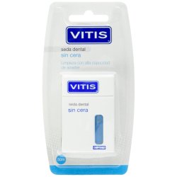 Silketanntrd uten voks VITIS Seda Dental Sin Cera 50 mtr.