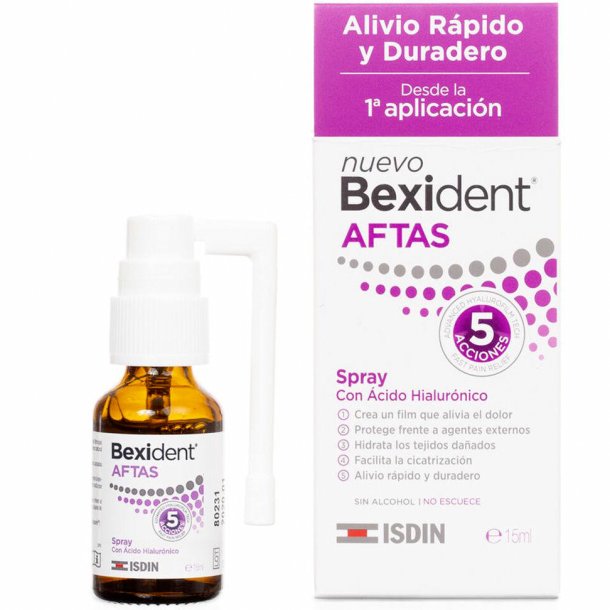 Oral Suun haavaumasuihke BEXIDENT Aftas 15 ml