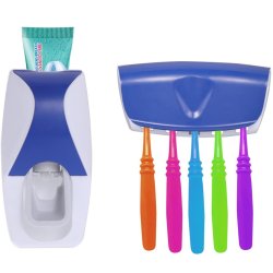 Tannbrsteholder + Tannkremdispenser Berringsfri