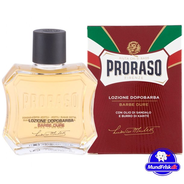 Aftershave Lotion PRORASO Sandelholz- und Oil Red 100 ml