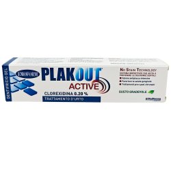 Klorhexedin Tandpasta Gel 0,20 % EMOFORM Plakout Active Shock Treatment 75 ml.