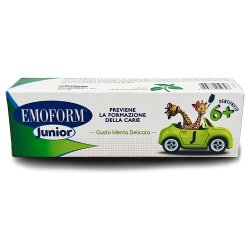 Barntandkrm EMOFORM Xylitol Mint 6 r/+ 75 ml.