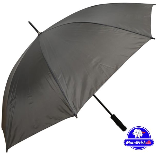 Paraply Golf Paraply XL Dobbelte U-ribber SORT