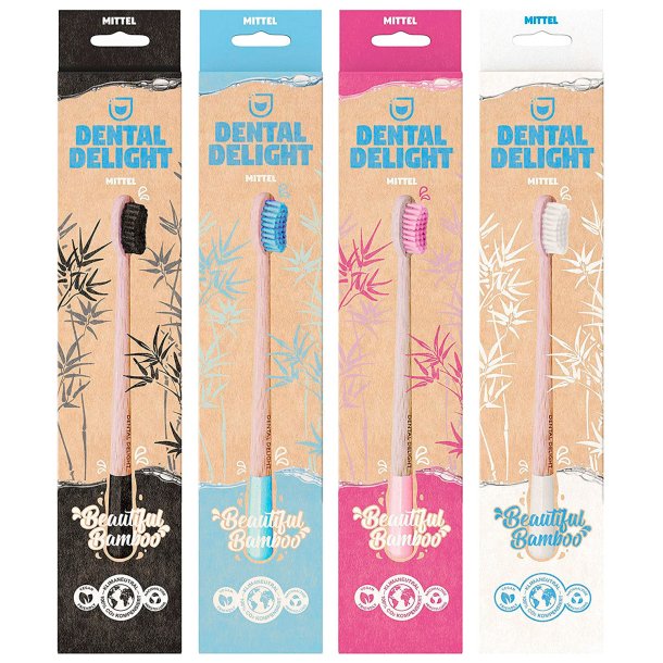 Dental Delight Bambus Tandbrste Beautiful Bamboo