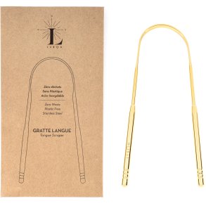 Tungerenser LEBON Golden Rustfri Tungeskraber