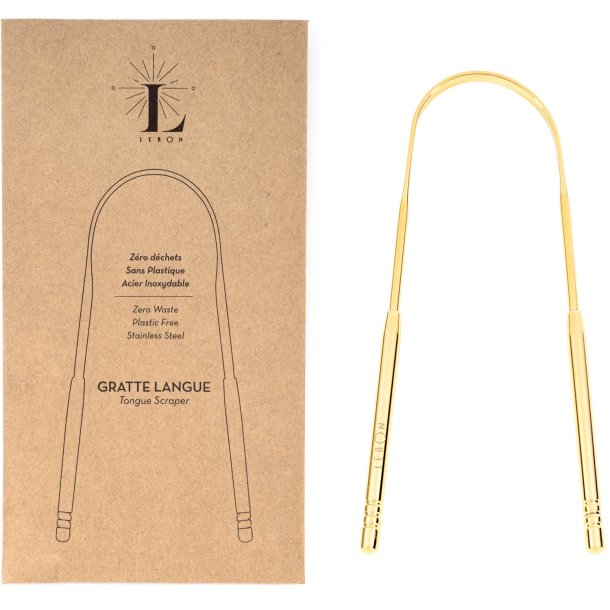 Tungerenser LEBON Golden Rustfri Tungeskraber