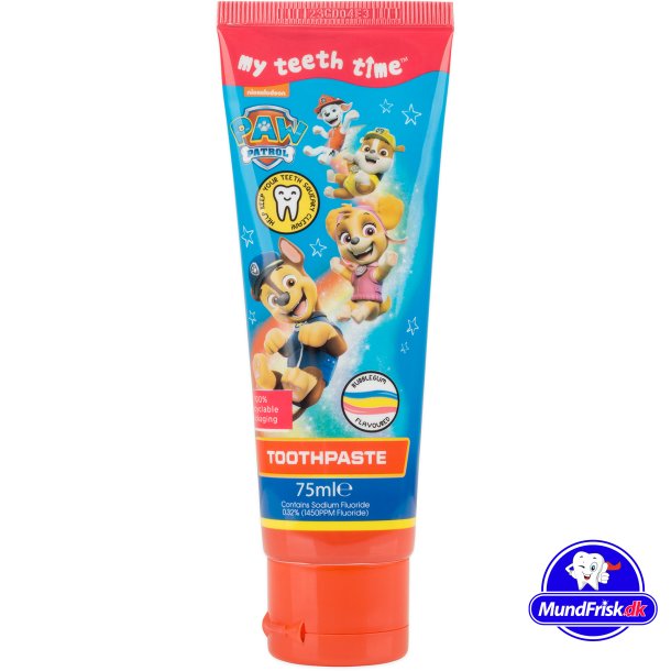 Paw Patrol Tannkrem Bubble Gum H&A 75 ml