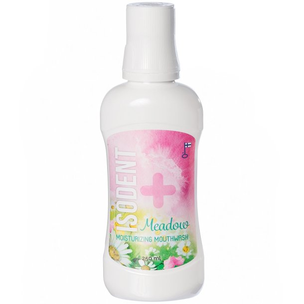 Munsklj mot muntorrhet ISODENT Meadows 250 ml.