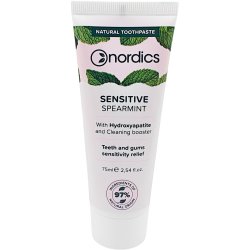 Naturlig Hydroxyapatite tandkrm NORDICS Sensitive Spearmint Remineralizing 75 ml