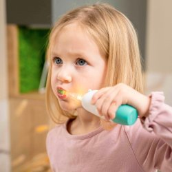 El-tandbrste til Brn NORDICS Sonic Batteri Green Panda