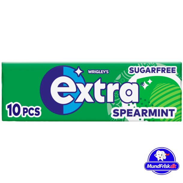 Wrigleys Extra Tyggegummi Peppermint Spearmint Xylitol 14g