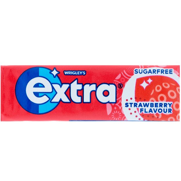 Wrigleys Extra Kaugummi Strawberry Xylitol 14g