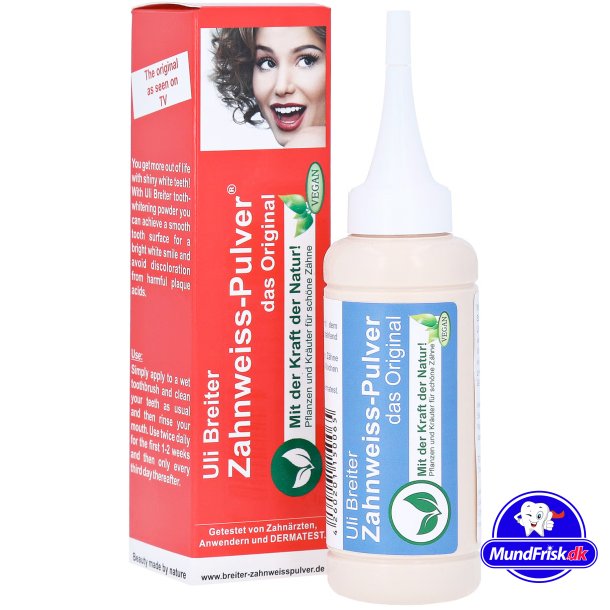 Zahnaufhellendes Zahnpastapulver ULI BREITER 40g