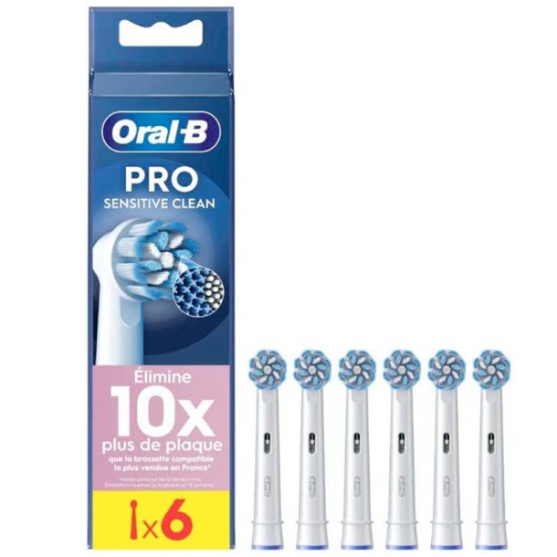 Oral-B 6 stk. PRO Sensitive Clean Brstehoveder