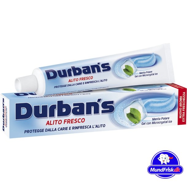 Durban's Tandpasta Fresh Breath Polar Mint 75 ml.