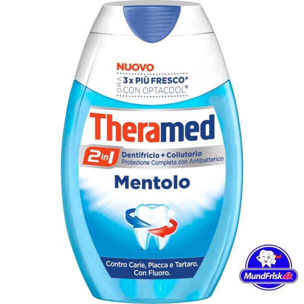 Theramed Zahnpasta-Gel 2 in 1 Menthol 75 ml