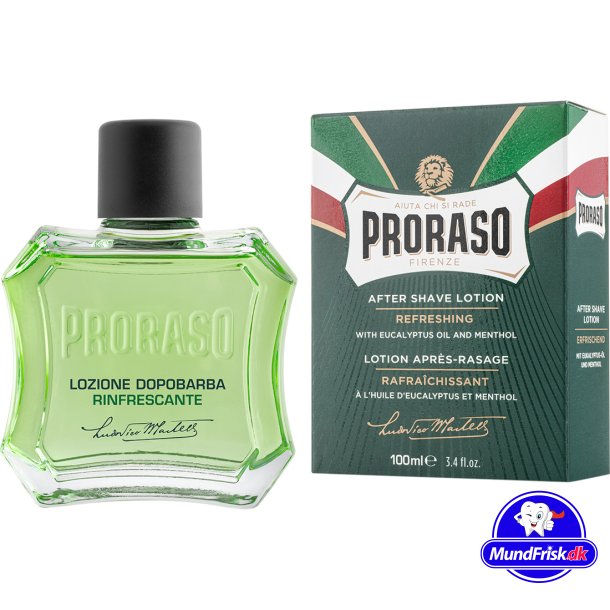 Aftershave Lotion PRORASO Green Eukalyptus & Menthol 100 ml