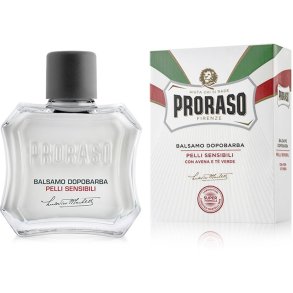 Aftershave Balm PRORASO White Sensitive Green Tea & Havremjl 100 ml