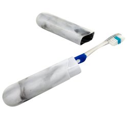 Elina Tandborstefodral - Fodral med marmorlook