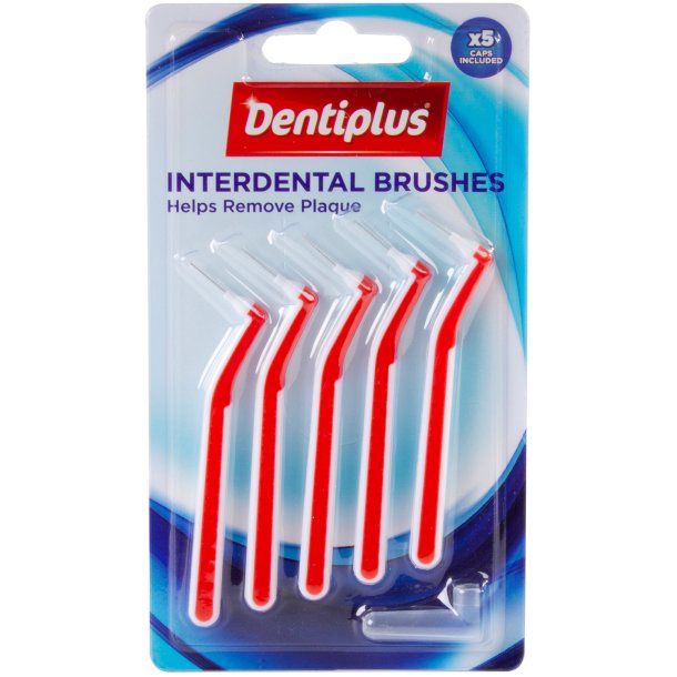 Mellemrumsbrster 5 stk. 0,40 mm DENTIPLUS