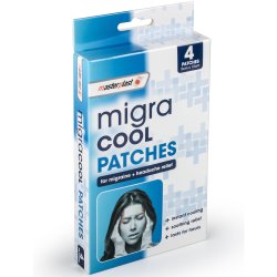 Migrnplster MASTERPLAST Migra Cool Lindring mot huvudvrk och migrn 4 st.