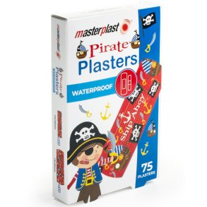 Barngips MASTERPLAST Pirates 75 st.