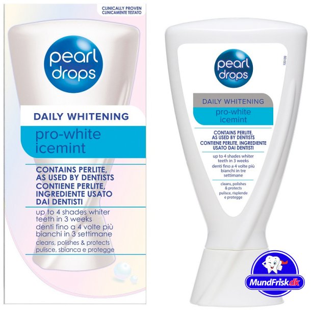 Zahnaufhellung Zahnpasta PEARL DROPS Pro-White Icemint 50 ml