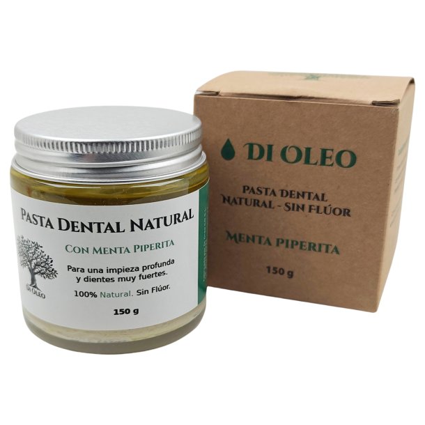 Naturlig Xylitol Tandkrm Di Oleo Peppermint Fluorid Free 150 gr