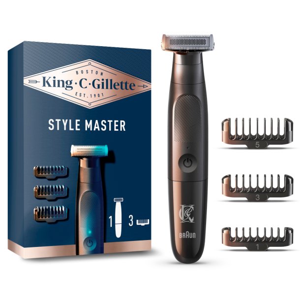 Gillette King C. Style Master Skg Trimmer Inkl. 3 Kamme